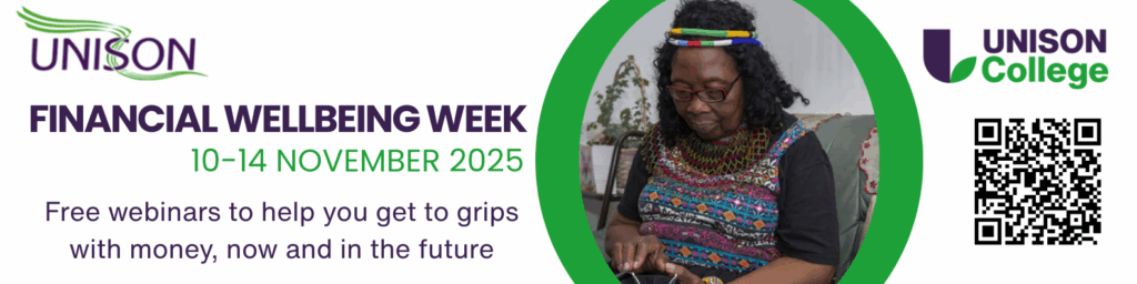 Financial Wellbeing Week 10-14 November 2025 Free webinars to help you get to grips with money now and in the future